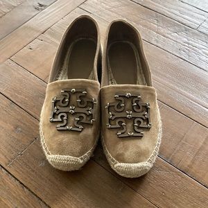 Tory Burch Ines Suede Espadrilles